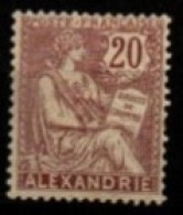 ALEXANDRIE    -   1902  .  Y&T N° 26 * - Ongebruikt