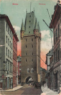 ALLEMAGNE - Mainz - Holzturm - Colorisé - Animé -  Carte Postale Ancienne - Mainz