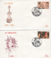 COB - FDC N° 1108/09 - Timbre N° 2569/70 - 1991-2000