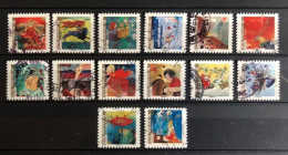 France 2009 Y&T A372-385 - Oblitéré - Gestempelt - Fine Used - Oblitérés