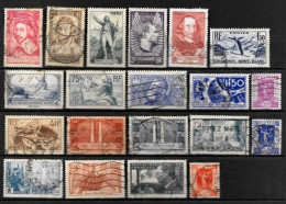 Z248 - LOT DE TIMBRES OBLITERES A 5% DE LA COTE > 52.00 € - Sammlungen