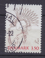 Denmark 1979 Mi. 1023, 3.50 Kr. Blockausgabe NORDIA '94 Briefmarkenaustellung Fresko Västra Sallerup, Schweden (o) - Usado