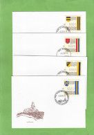 AUTOMATENMARKEN 1/11 FDC.11 UMSCHLÄGE. - Timbres De Distributeurs [ATM]