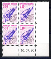 RC 27806 FRANCE N° 209 - PRÉOBLITÉRÉ INSTRUMENT DE MUSIQUE COIN DATÉ DU 10.07.90 NEUF ** TB - Precancels