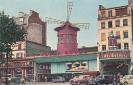 PARIS - Le Moulin Rouge, Place Blanche - Cafés, Hôtels, Restaurants