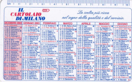 Calendarietto - Il Cartolaio Di Milano - Anno 2003 - Kleinformat : 2001-...