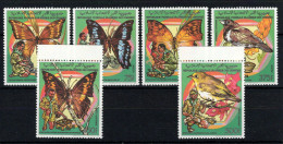 Comores - YV 492 à 195 + PA 270 & 271 N** MNH Luxe , Papillons - Comoren (1975-...)