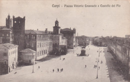 Carpi Piazza Vittorio Emanuele E Castello Dei Pio - Carpi