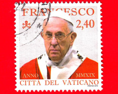 VATICANO - Usato - 2019 - Pontificato Di Papa Francesco - Anno MMXIX - 2.40 - Used Stamps