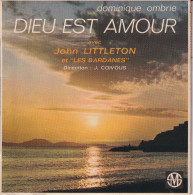 JOHN LITTLETON (DEDICACE AU DOS)  - FR EP  - DIEU EST AMOUR + 4 - Canti Gospel E Religiosi