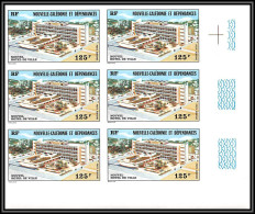 91667b Nouvelle Caledonie PA N° 175 Nouvel Hotel De Ville Architecture Non Dentelé Imperf ** MNH Bloc 6 - Non Dentelés, épreuves & Variétés