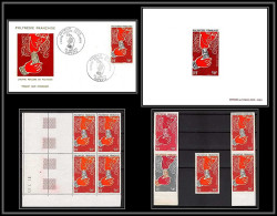 91985 Polynesie N°38 Huitre Oyster Coquillage Shell Essai Proof Non Dentelé Imperf ** MNH Fdc épreuve De Luxe Proof  - Schelpen