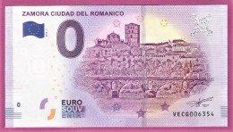 0-Euro VECG 01 2019 ZAMORA CIUDAD DEL ROMANICO - Private Proofs / Unofficial