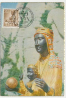 Maximum Card Spain 1956 Madonna And Child - Andere & Zonder Classificatie