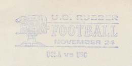 Meter Cut USA 1956 US Rubber Football - UCLA Vs USC - Television Camera - Andere & Zonder Classificatie