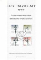 Fiche 1e Jour 15 X 21 Cm ALLEMAGNE BERLIN N° 563 A 566 Y & T - 1° Giorno – FDC (foglietti)