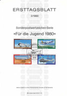 Fiche 1e Jour 15 X 21 Cm ALLEMAGNE BERLIN N° 578 A 581 Y & T - 1e Jour – FDC (feuillets)