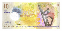 MALDIVES 10 RUFIYAA 2015(2016) POLYMER NOTE UNC P10966.2 - [11] Emissions Locales