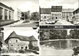 71935025 Belzig HO Gaststaette Flaeminggarten Markt Burg Eisenhardt Schwimmbad B - Belzig