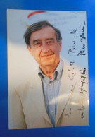 AUTOGRAPHE DE PIERRE VERNIER SUR PHOTO - Actors & Comedians