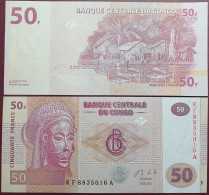 Congo 50 Francs, 2013 P-97Aa - Demokratische Republik Kongo & Zaire