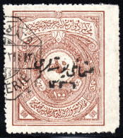 3337.TURKEY IN ASIA 1921 COURT COSTS REVENUE 100 P. # 25, DAMAGED RIGHT SIDE. - 1920-21 Anatolia