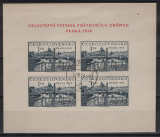 Tchecoslovaquie - BF N°15 - Oblitere - Cote 30€ - Blocks & Sheetlets