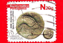 PORTOGALLO - Usato - 2020 - Monete - Numismatica - Asse Alcacel Do Sal -  II-I Secolo A.C - N 20 G - Gebruikt