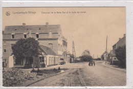 Lombartzyde. Estaminet De La Belle Vue Et La Route Du Vicinal. * - Middelkerke