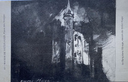 CPA PARIS - Maison De Victor Hugo (musée) - Le Burg Dans L'Orage (dessin De Victor Hugo) - Musées