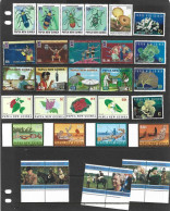 Années 1996-1997.  31 Timbres Neufs ** (Insectes, Olympic Games,Anémones De Mer Et Coraux,etc) - Papua New Guinea