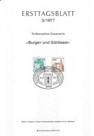 Fiche 1e Jour 15 X 21 Cm ALLEMAGNE BERLIN N° 499 - 501 Y & T - 1e Jour – FDC (feuillets)