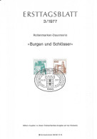 Fiche 1e Jour 15 X 21 Cm ALLEMAGNE BERLIN N° 499 - 501 Y & T - 1° Giorno – FDC (foglietti)