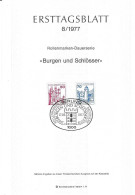 Fiche 1e Jour 15 X 21 Cm ALLEMAGNE BERLIN N° 499A - 500A Y & T - 1° Giorno – FDC (foglietti)