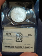 500 LIRE 1974 MARCONI  FDC - Jahressets & Polierte Platten