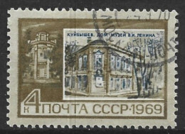 Russia 1969. Scott #3583 (U) Lenin House, Kuibyshev - Usados