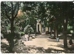 Cp A Saisir 07 Vals Les Bains Le Parc Et La Buvette Saint Jean Annees 1950 - Vals Les Bains