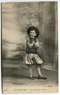 Cp A Saisir 29 Morlaix 1912 Costume Enfant Un Petit Gas Breton Editeur V.J Morlaix  - Morlaix