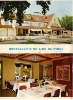 Cp A Saisir 39 Parcey Dole Hostellerie  L As De Pique 1987 - Dole