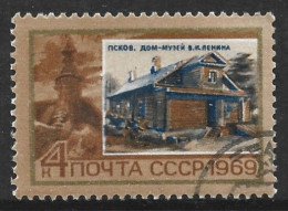 Russia 1969. Scott #3584 (U) Lenin House, Pskov - Usados