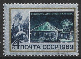 Russia 1969. Scott #3585 (U) Lenin House, Shushensko - Usados