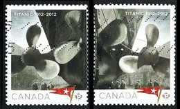 Canada (Scott No.2533-34 - Titanic) (o) - Gebruikt