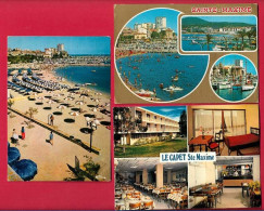 AE825 83 VAR   SAINTE MAXIME  3 CARTES POSTALES - Sainte-Maxime