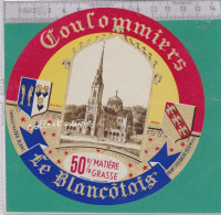 C1416 FROMAGE COULOMMIERS FRO BLANC PAGNY LA BLANCHE COTE MEUSE DOMREMY LA BASILIQUE 50 % - Käse