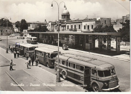 Sicilia - Trapani - Marsala - Piazza Marconi Stazione Servizio - - Trapani