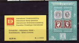 Danemark - (1975) -  BF - HAFNIA 76 - Neuf** - MNH - Blocs-feuillets