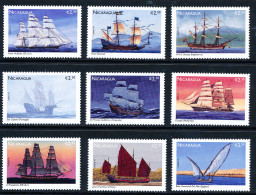 Nicaragua - 1996 - Classical Ships - MNH - Nicaragua