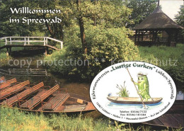 71931240 Luebben Spreewald FaehrmannsvereinLustige Gurken Boot
H Luebben - Lübben (Spreewald)