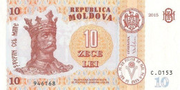 Moldova, 10 Leu, 2015 P22 - Moldavie