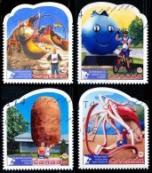 Canada (Scott No.2485a-d - Attractions Touristique /Roadside Attractions) (o) Série / Set - Used Stamps